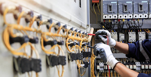 Professional Electrician technician working in Inola, OK